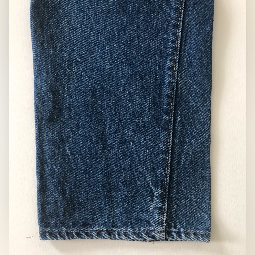 VTG 1970s Levi 501s dark denim straight leg
5 pocket front rivet 100% cot 29/29 - Picture 11 of 16